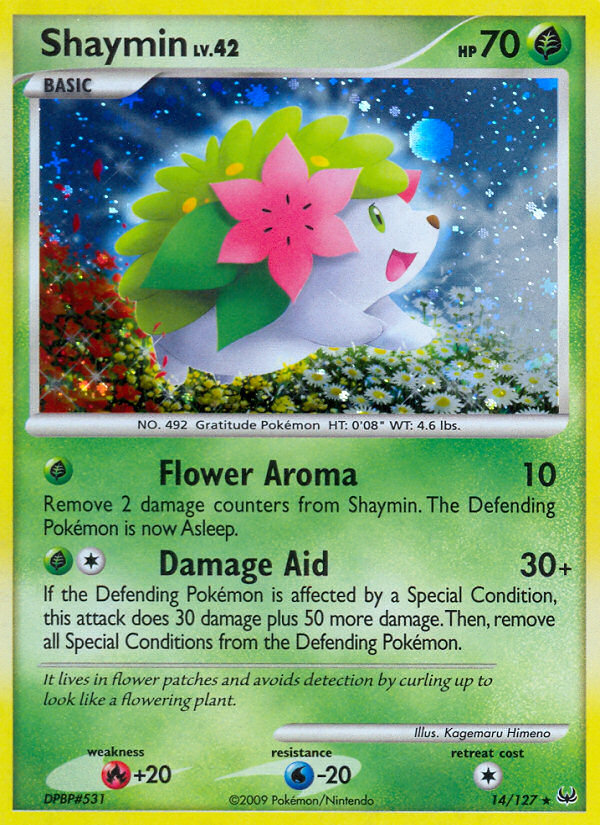 Shaymin - Pokémon TCG Card