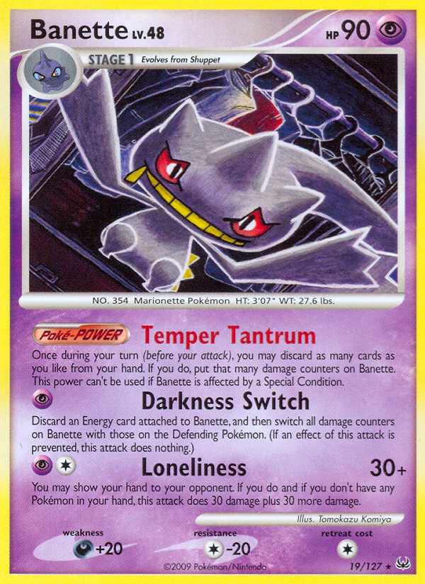 Banette - Pokémon TCG Card