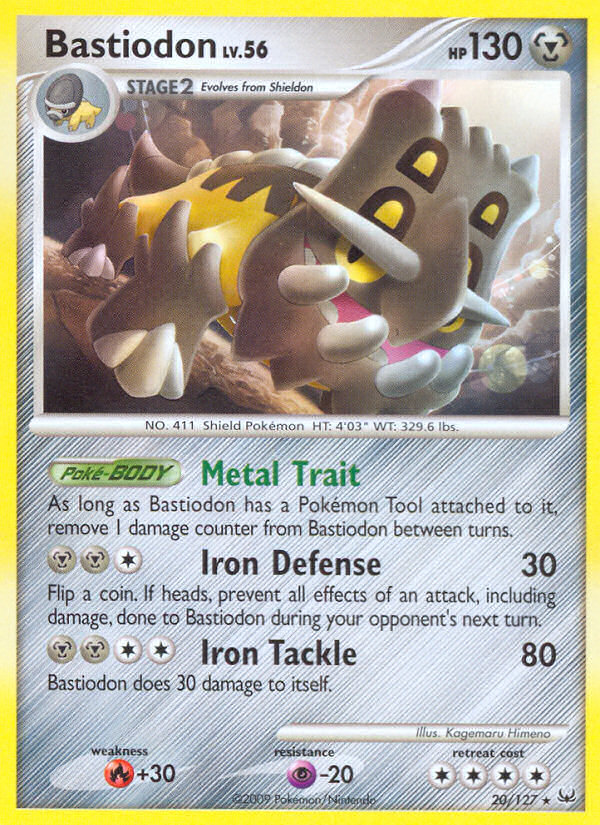 Bastiodon - Pokémon TCG Card