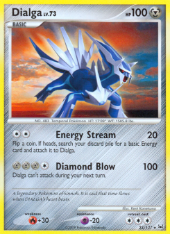 Dialga - pokemon TCG Card