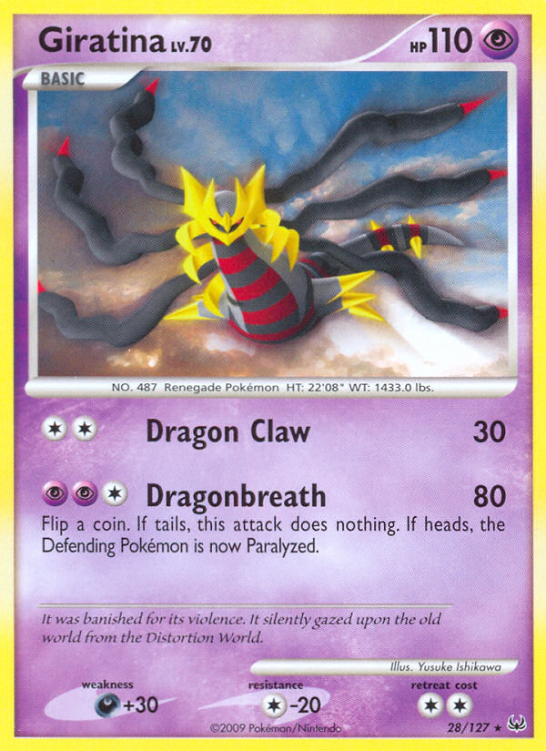 Giratina - Pokémon TCG Card