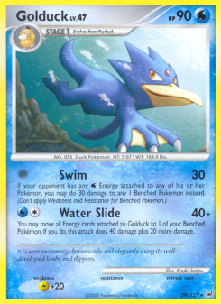 Golduck - pokemon TCG Card