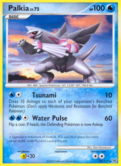 Palkia - pokemon TCG Card