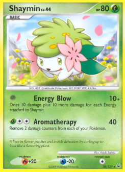 Shaymin - pokemon TCG Card