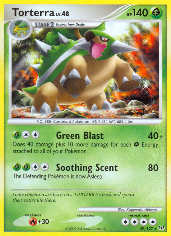 Torterra - Pokémon TCG Card
