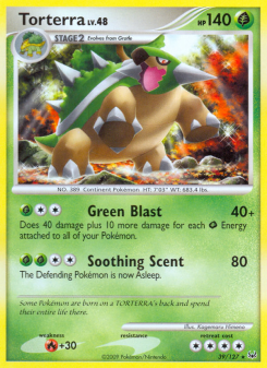 Torterra - pokemon TCG Card