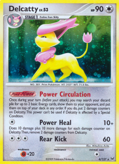 Delcatty - pokemon TCG Card