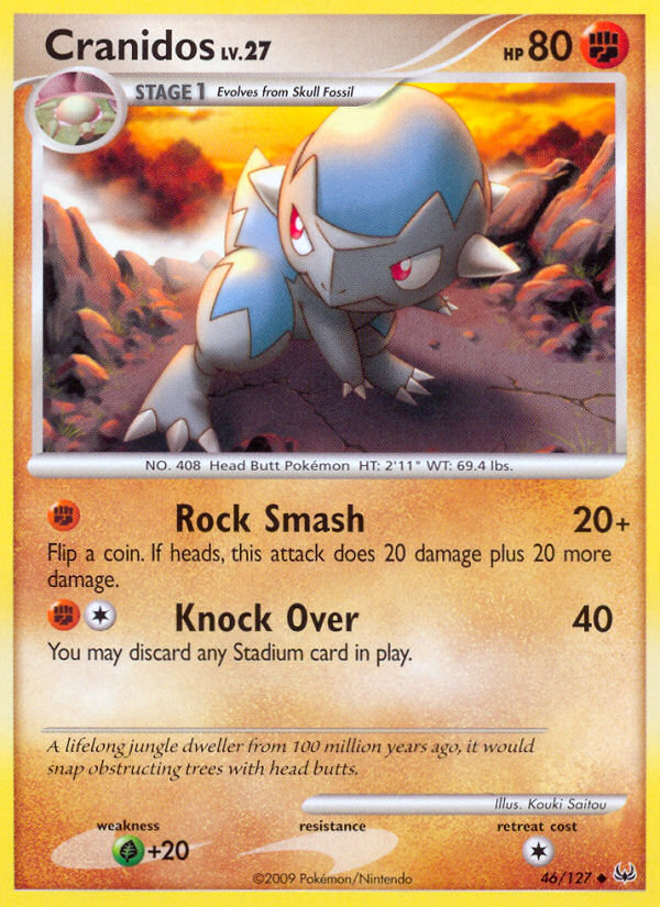 Cranidos - Pokémon TCG Card
