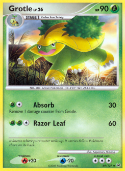 Grotle - pokemon TCG Card