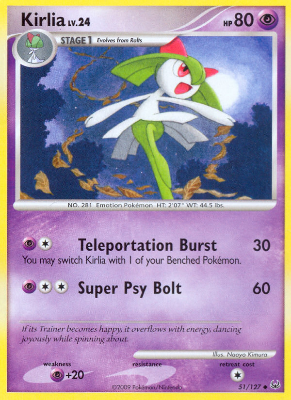 Kirlia - Pokémon TCG Card