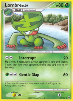 Lombre - pokemon TCG Card