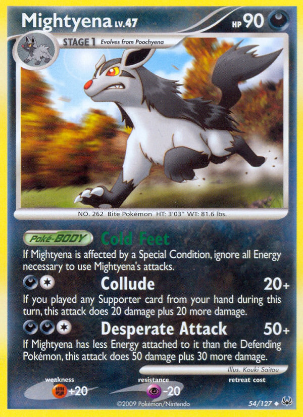 Mightyena - Pokémon TCG Card