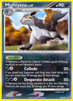 Mightyena - pokemon TCG Card
