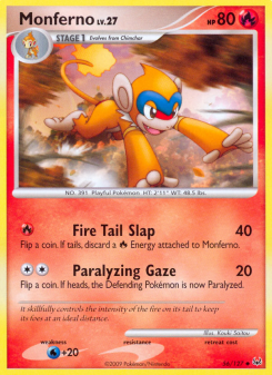 Monferno - pokemon TCG Card