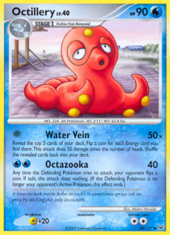 Octillery - pokemon TCG Card