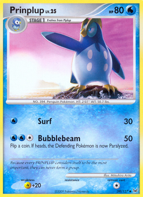 Prinplup - Pokémon TCG Card