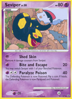 Seviper - pokemon TCG Card