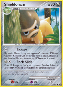 Shieldon - pokemon TCG Card