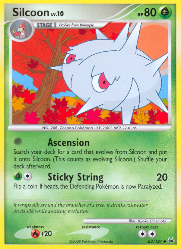 Silcoon - Pokémon TCG Card
