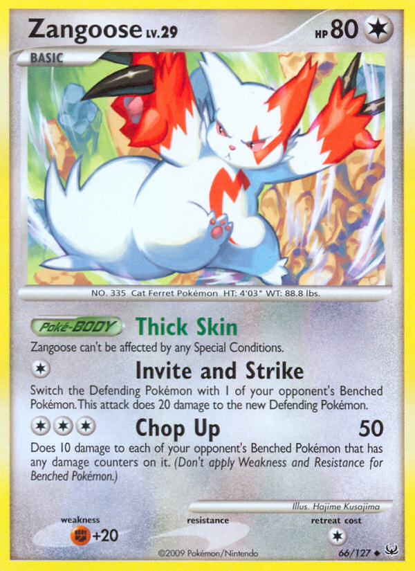 Zangoose - Pokémon TCG Card