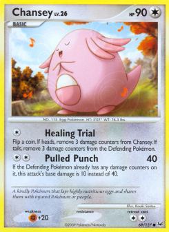 Chansey - pokemon TCG Card