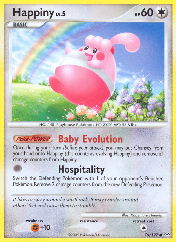 Happiny - Pokémon TCG Card