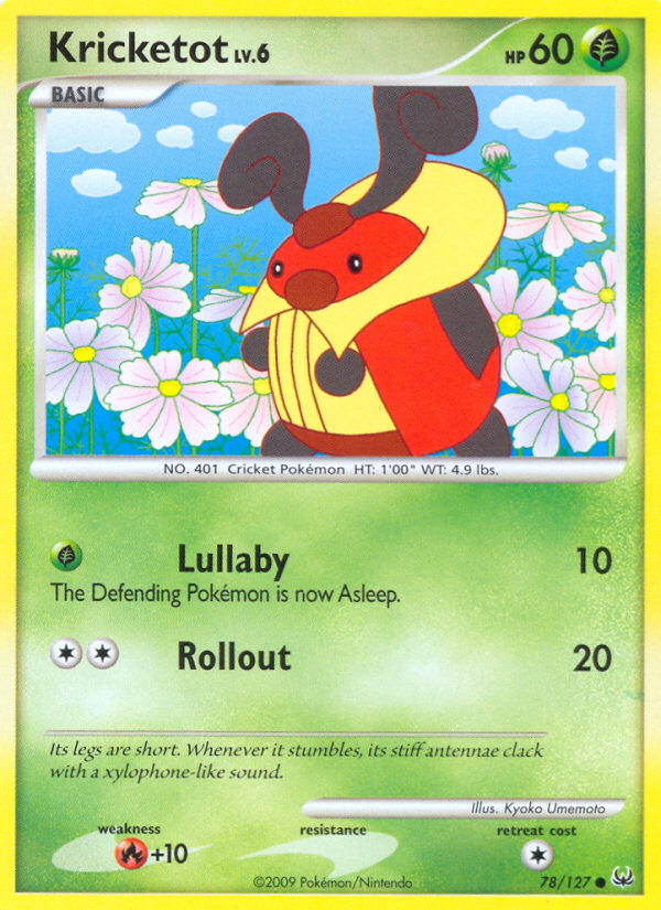 Kricketot - Pokémon TCG Card