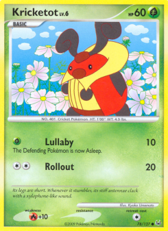 Kricketot - pokemon TCG Card