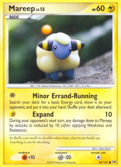 Mareep - pokemon TCG Card