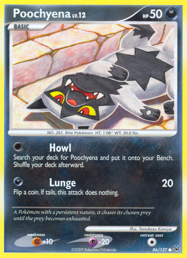 Poochyena - Pokémon TCG Card