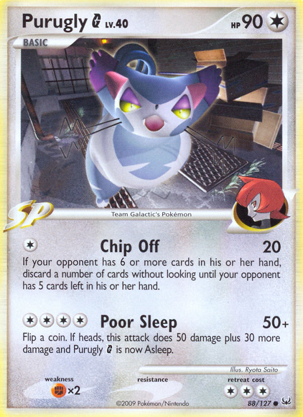 Purugly G - Pokémon TCG Card