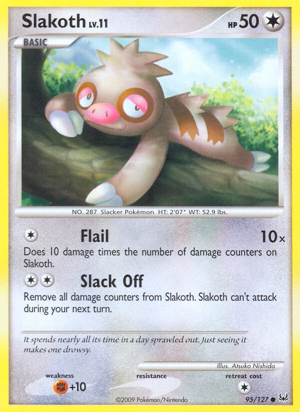 Slakoth - Pokémon TCG Card
