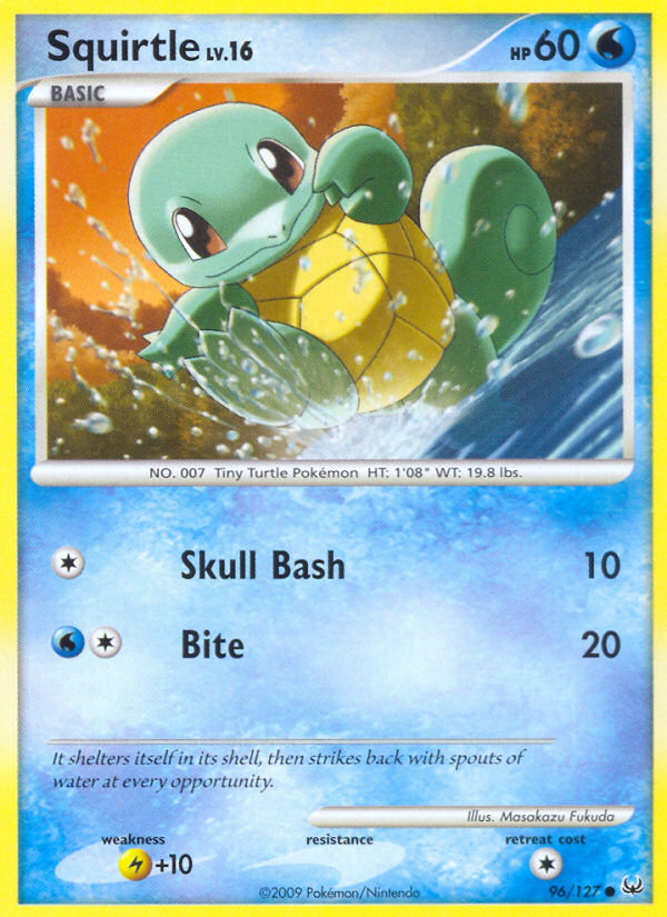 Squirtle - Pokémon TCG Card