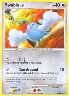 Swablu - pokemon TCG Card