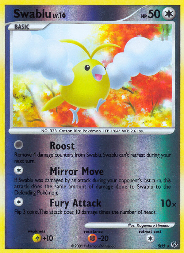 Swablu - Pokémon TCG Card
