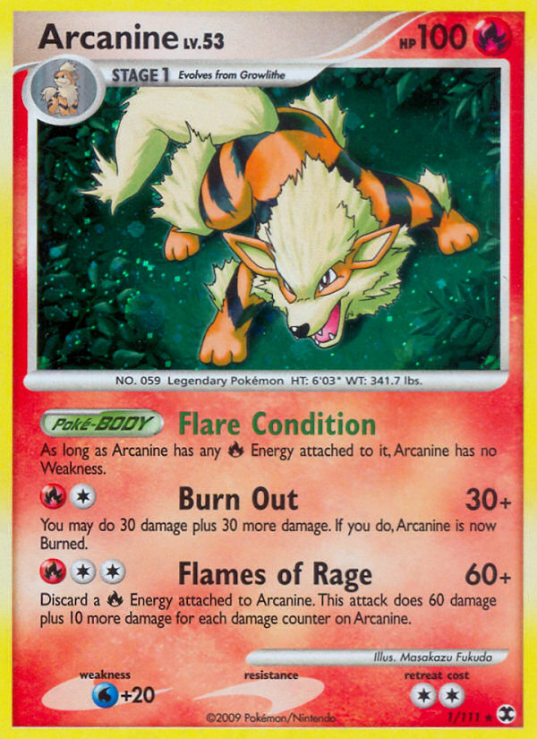 Arcanine - Pokémon TCG Card