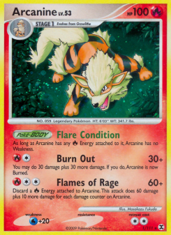 Arcanine - pokemon TCG Card
