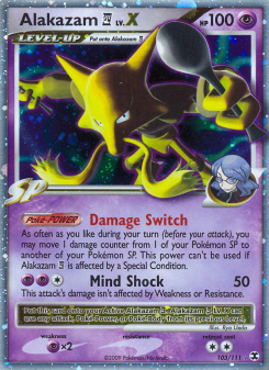 Alakazam 4 - pokemon TCG Card