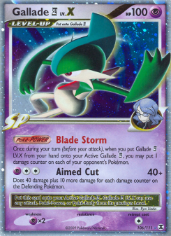 Gallade 4 - pokemon TCG Card