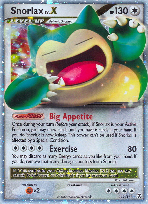 Snorlax - Pokémon TCG Card