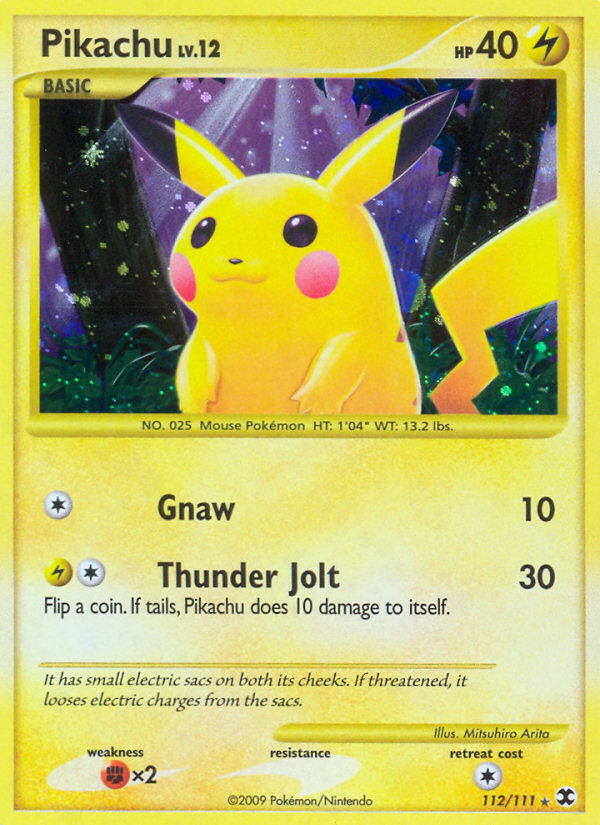 Pikachu - Pokémon TCG Card