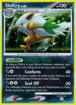 Shiftry - pokemon TCG Card