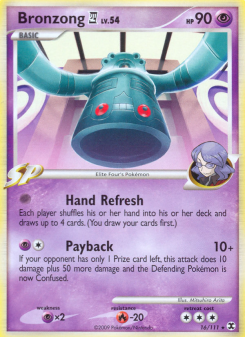 Bronzong 4 - pokemon TCG Card