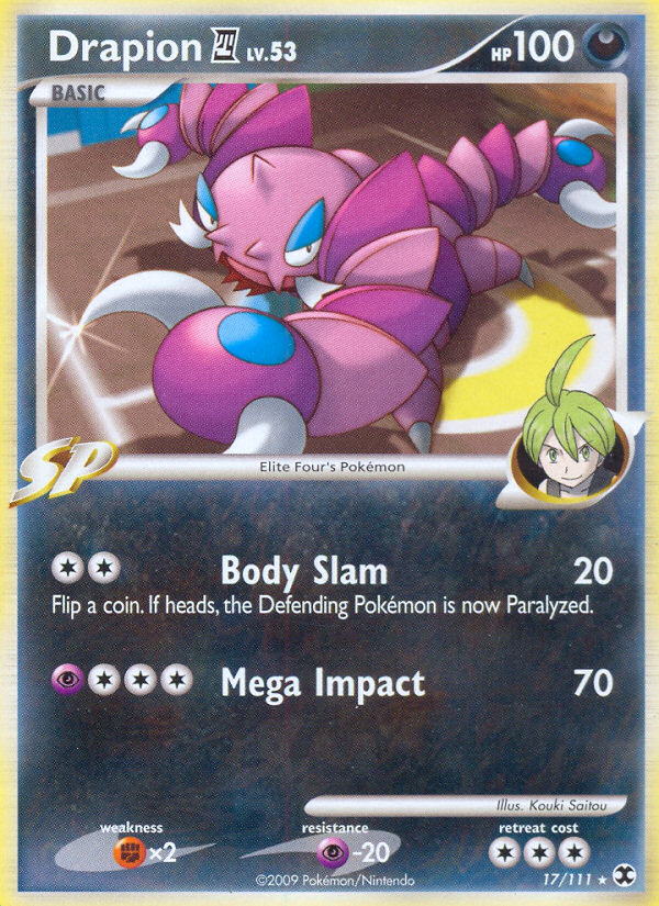 Drapion 4 - Pokémon TCG Card