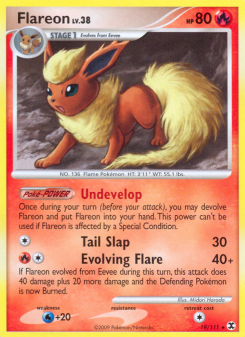 Flareon - pokemon TCG Card