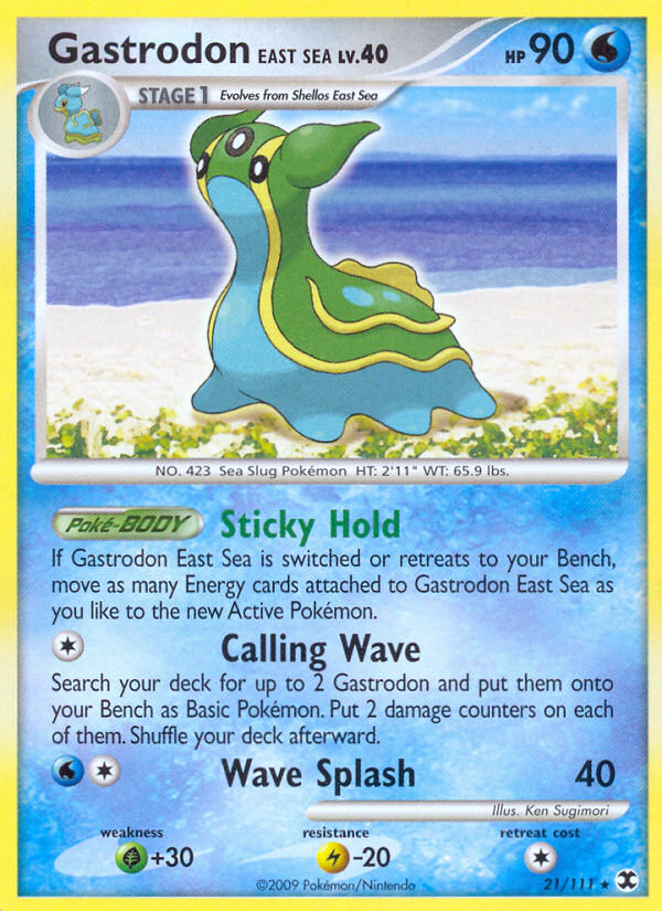 Gastrodon East Sea - Pokémon TCG Card