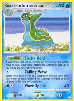 Gastrodon East Sea - pokemon TCG Card