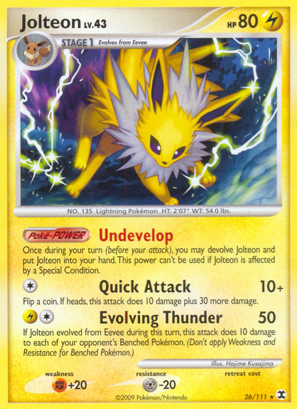 Jolteon - Pokémon TCG Card