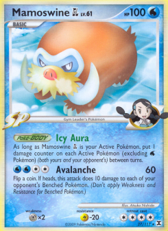 Mamoswine GL - pokemon TCG Card