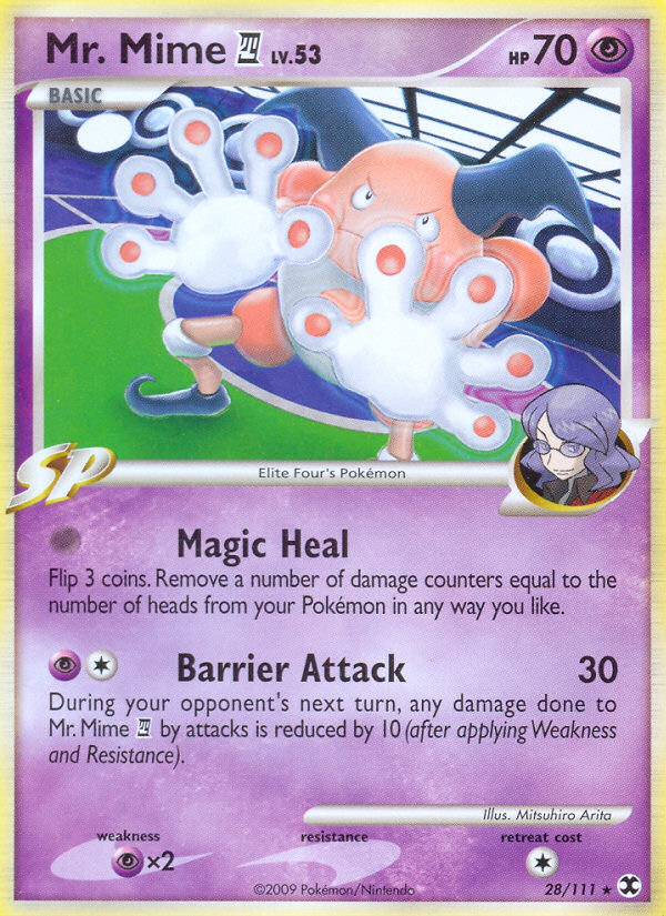 Mr. Mime 4 - Pokémon TCG Card